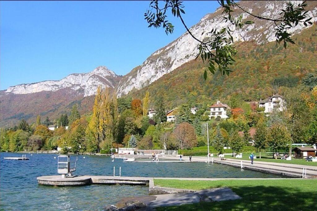 Maison 3 Chambres Au Lac D'Annecy, 30Min La Clusaz Menthon-Saint-Bernard Bagian luar foto